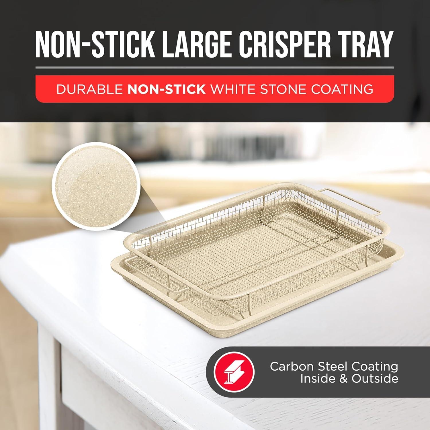 Bakken- Swiss Crisper Tray - 2-Piece Set – White Marble