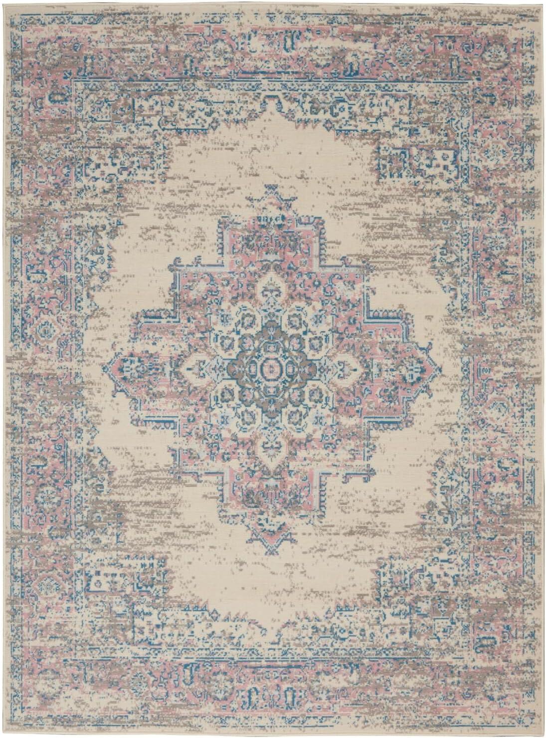 Nourison Grafix Center Medallion Area Rug