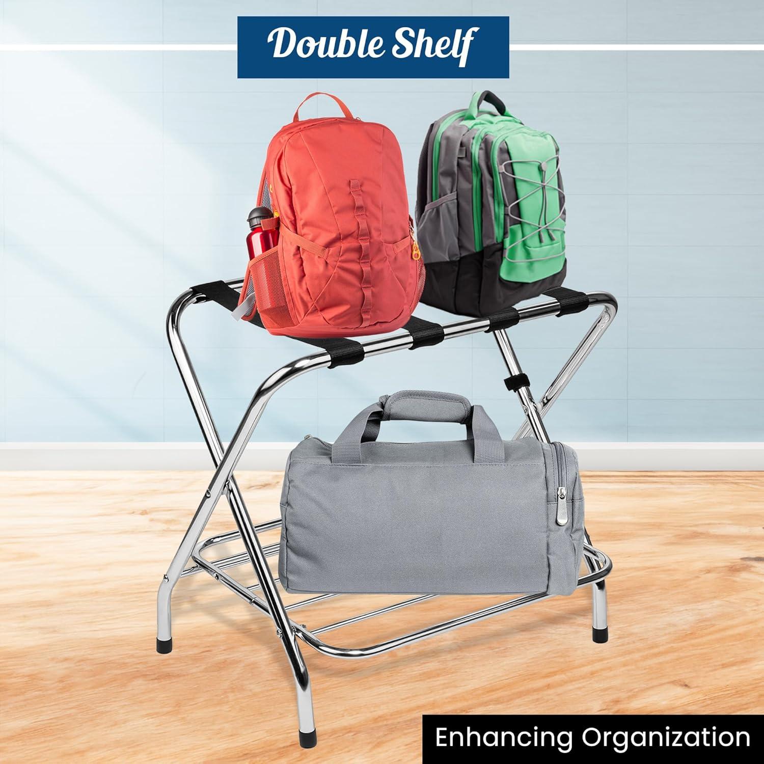 Folding Metal Luggage Rack