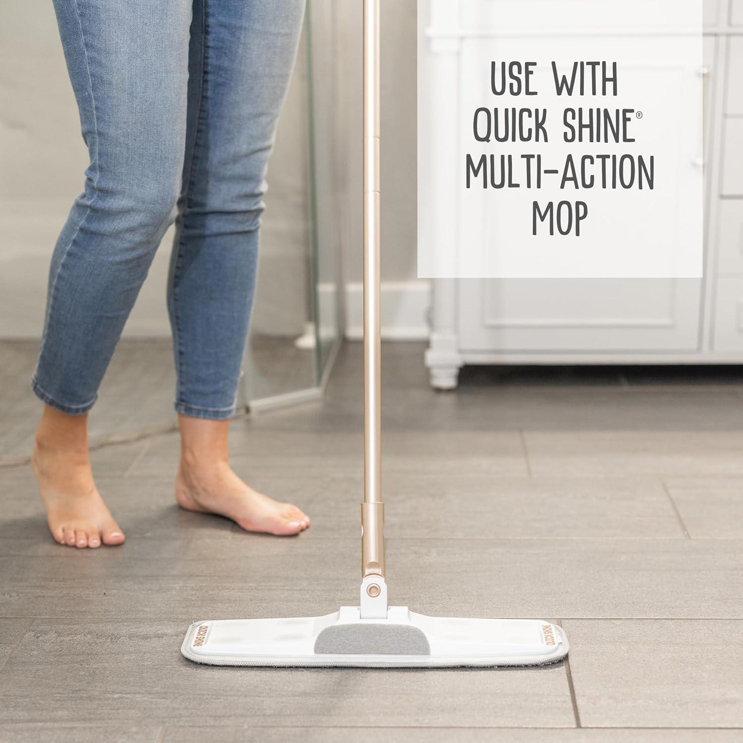 Quick Shine Multi-Surface Floor Finish & Polish, PFAS-Free Formula, 64 fl oz