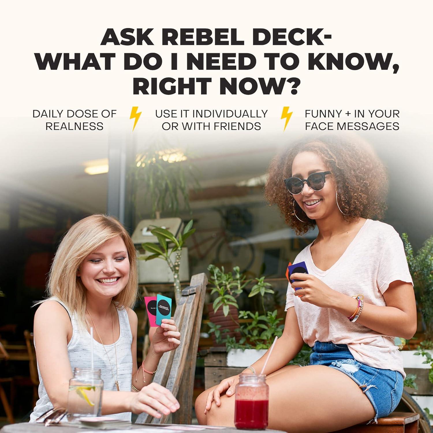 The Oracle with Attitude Unfiltered, Self Care Oracle, Funny Oracle Deck, 60 Cards