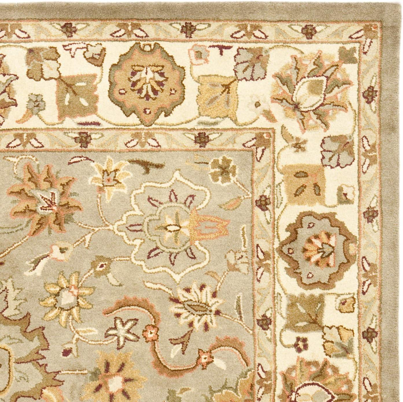 Heritage Ivory & Beige Hand-Tufted Wool Area Rug - 12' x 18'