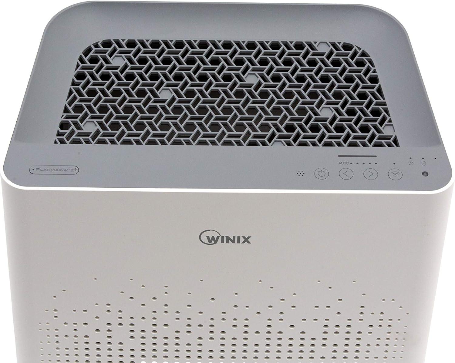 Winix AM90 4-Stage True HEPA Air Purifier with Washable AOC Carbon Filter & PlasmaWave Technology