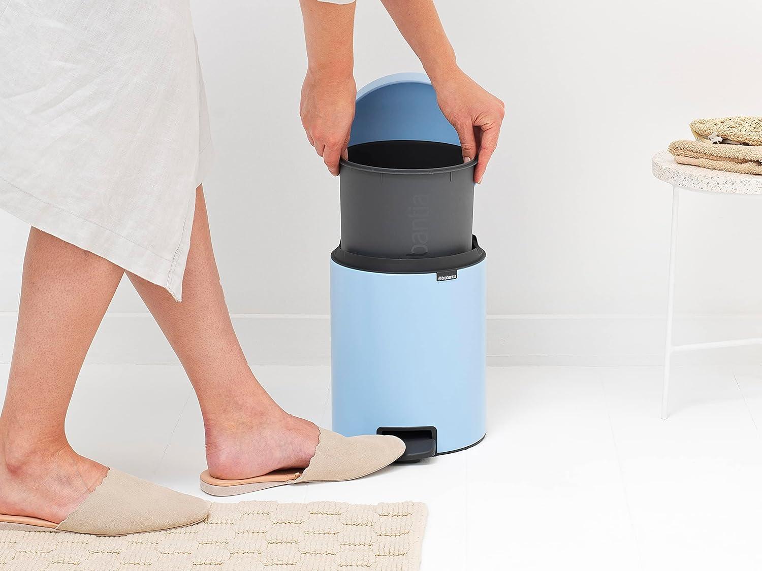 Brabantia NewIcon Step On Trash Can, 1.3 Gallon (5 Liter)