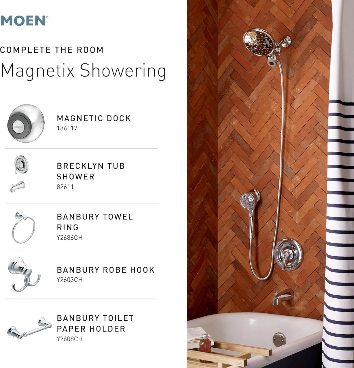 Engage Multi Function Dual Shower Head with Magnetix