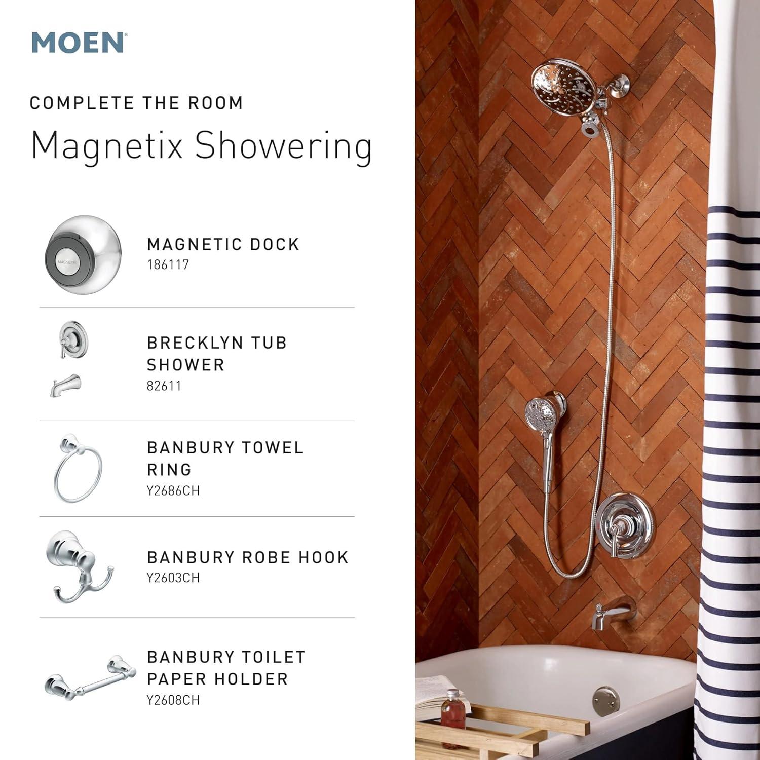 Engage Multi Function Dual Shower Head with Magnetix
