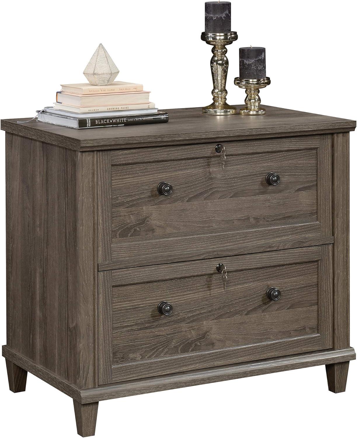 Sauder Hammond Lateral File, Emery Oak Finish