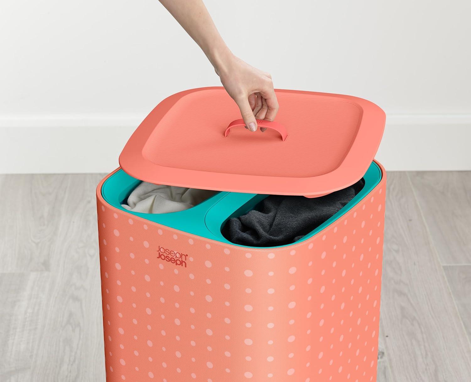 Joseph Joseph Tota Pop 60-liter Laundry Hamper Separation Basket with Lid