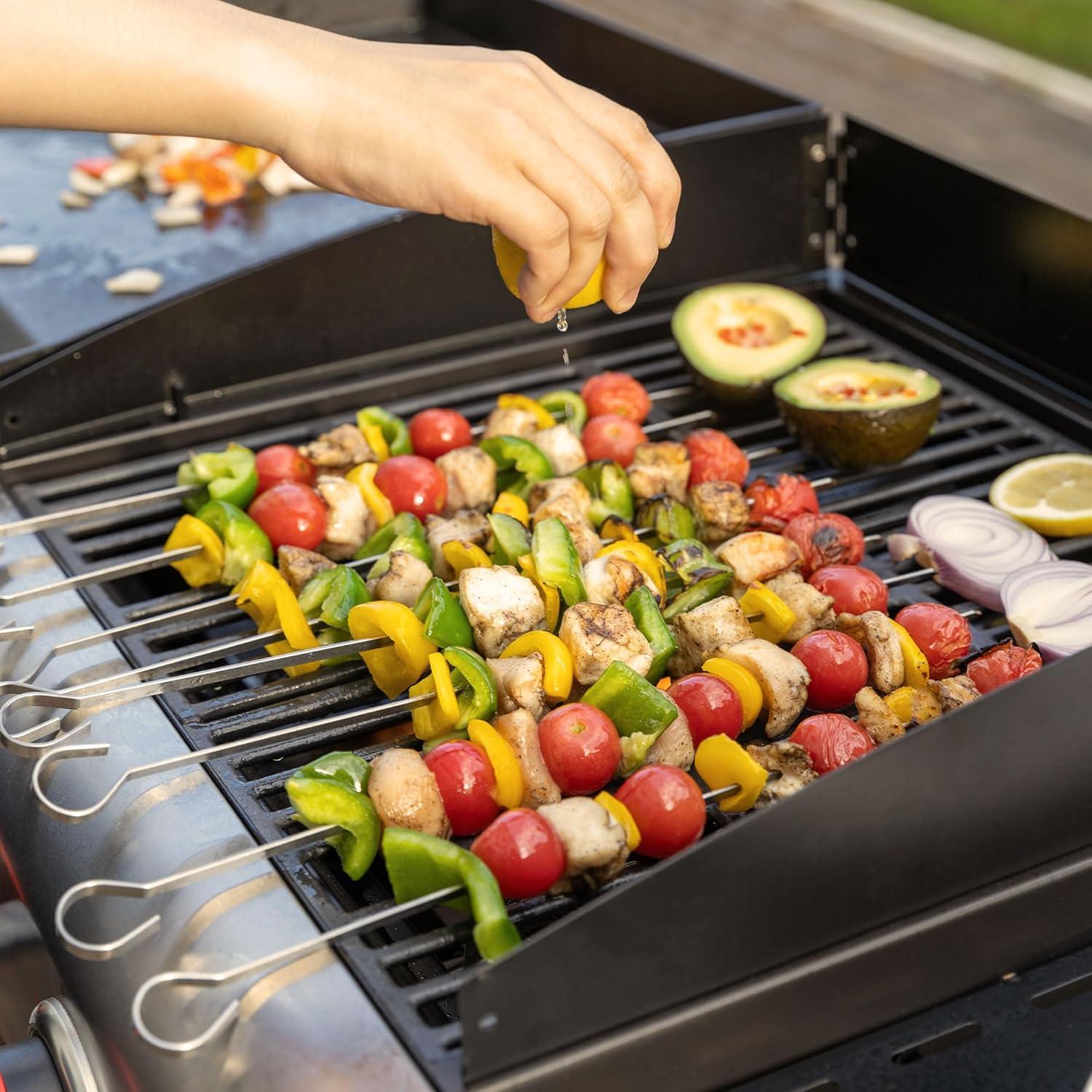 Royal Gourmet 66" Black and Silver Propane Gas Grill with Griddle