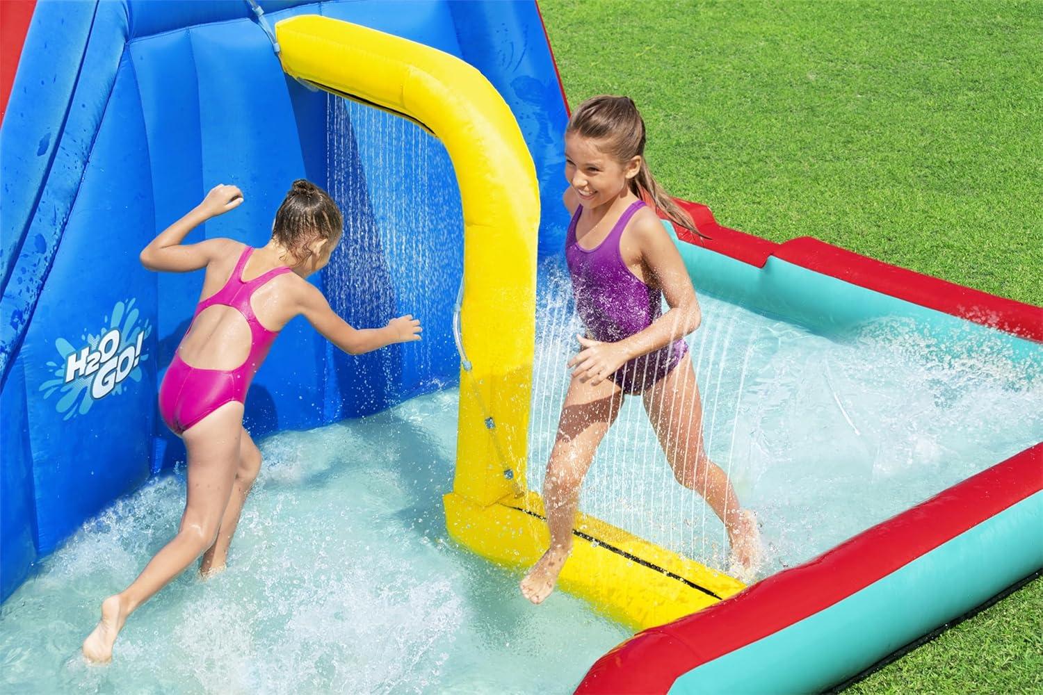 Bestway 13' x 19' Inflatable Water Slide with Air Blower