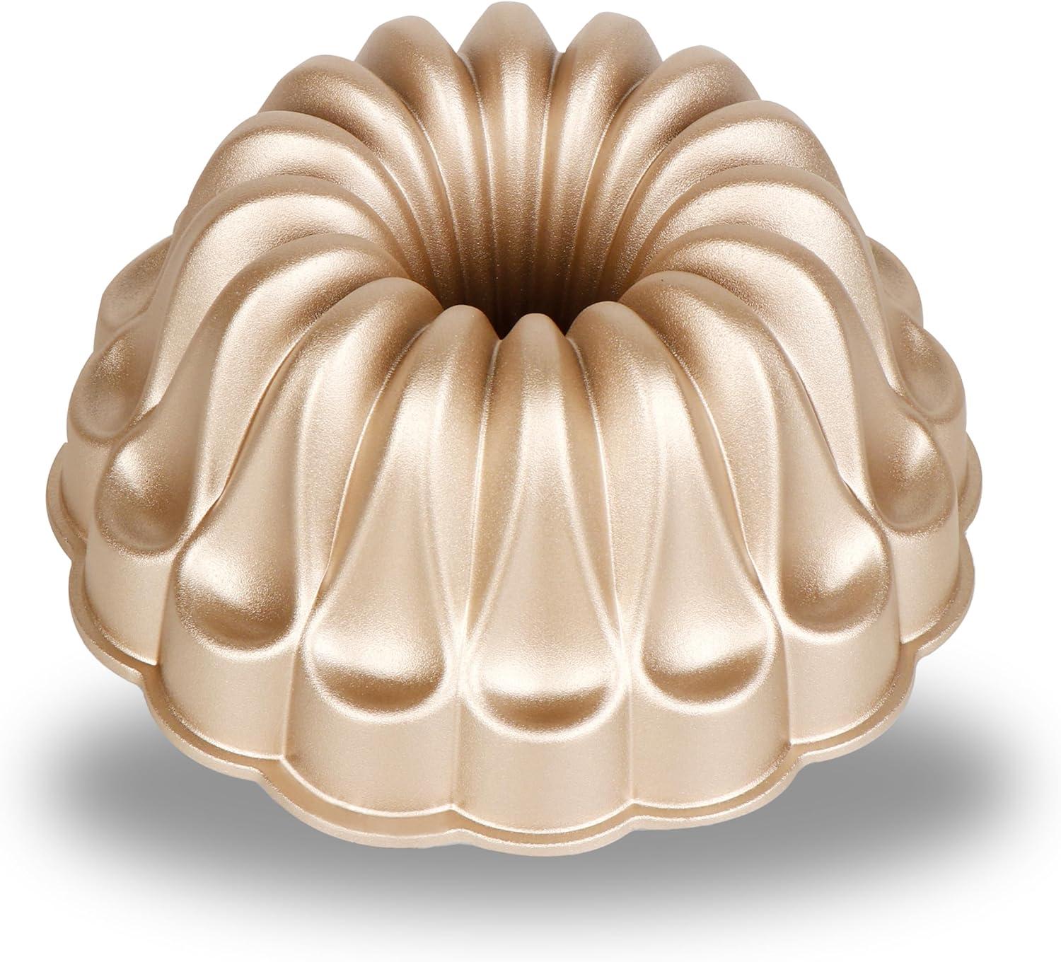 Fountain Non-stick Cast Aluminum Fluted Tube Pan