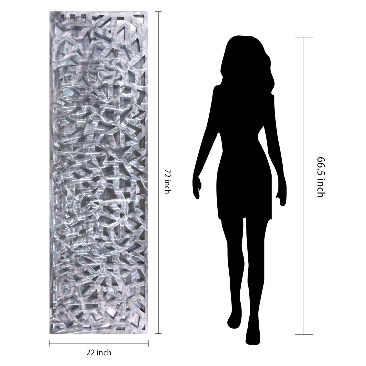 Empire Art Direct Radiant Fusion Leaf encased on a 3D Polished Steel Abstract Metal Wall Art