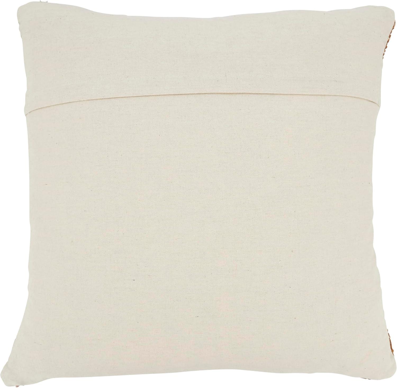 Saro Lifestyle Rustic Charm Plaid Down Filled Throw Pillow, Orange, 20"x20"