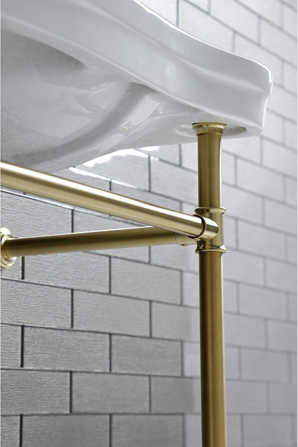 Kingston Brass Kingston Brass Fauceture Stainless Steel Console Sink Legs VPB36417
