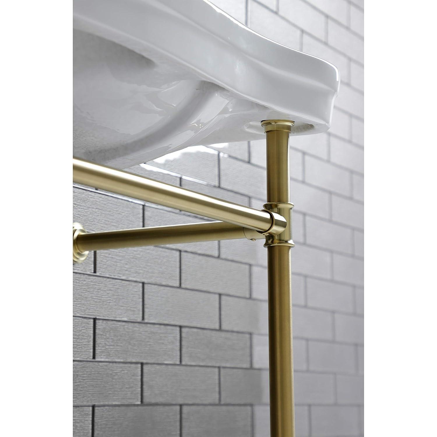 Kingston Brass Kingston Brass Fauceture Stainless Steel Console Sink Legs VPB36417