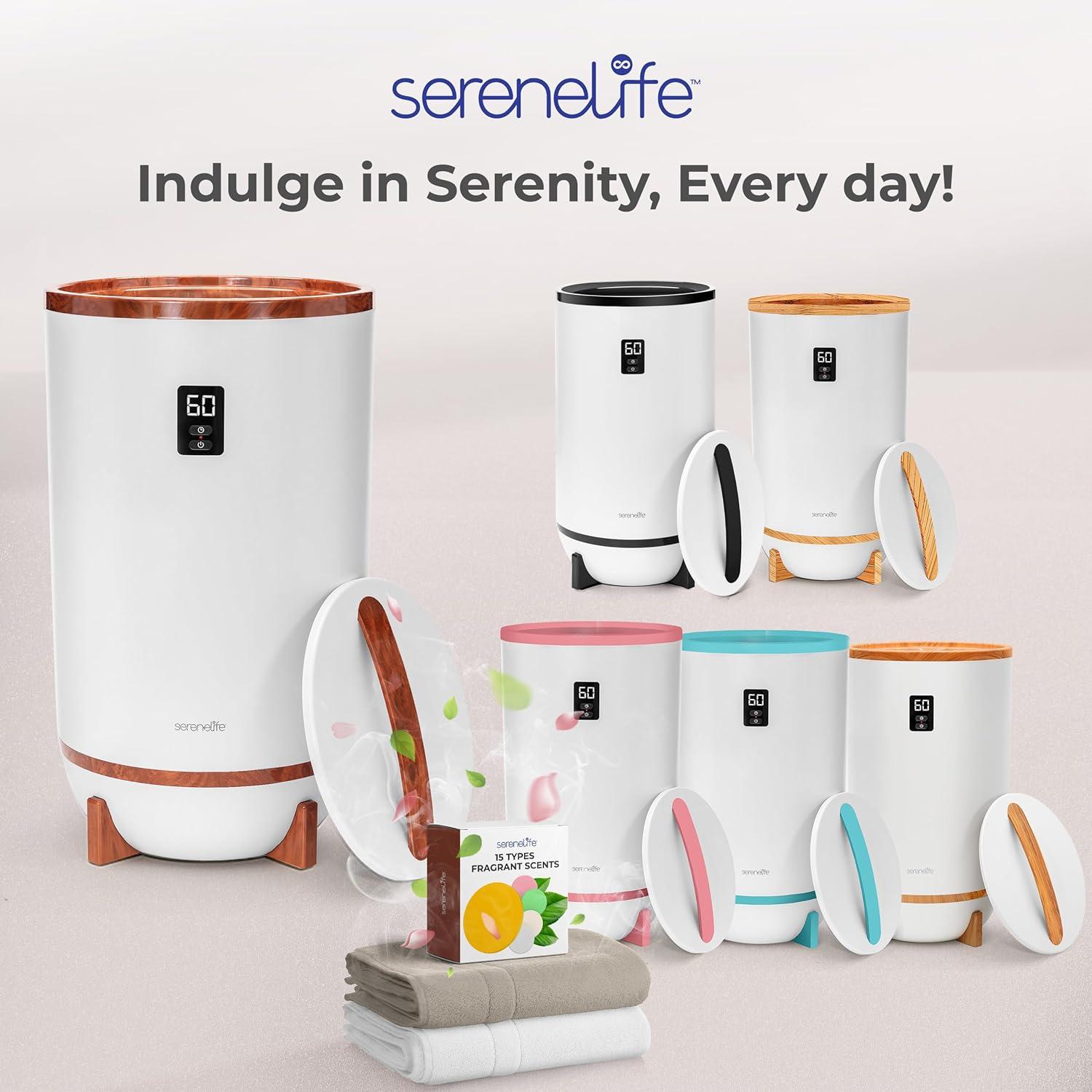 SereneLife Single Touch Electric Towel Warmer