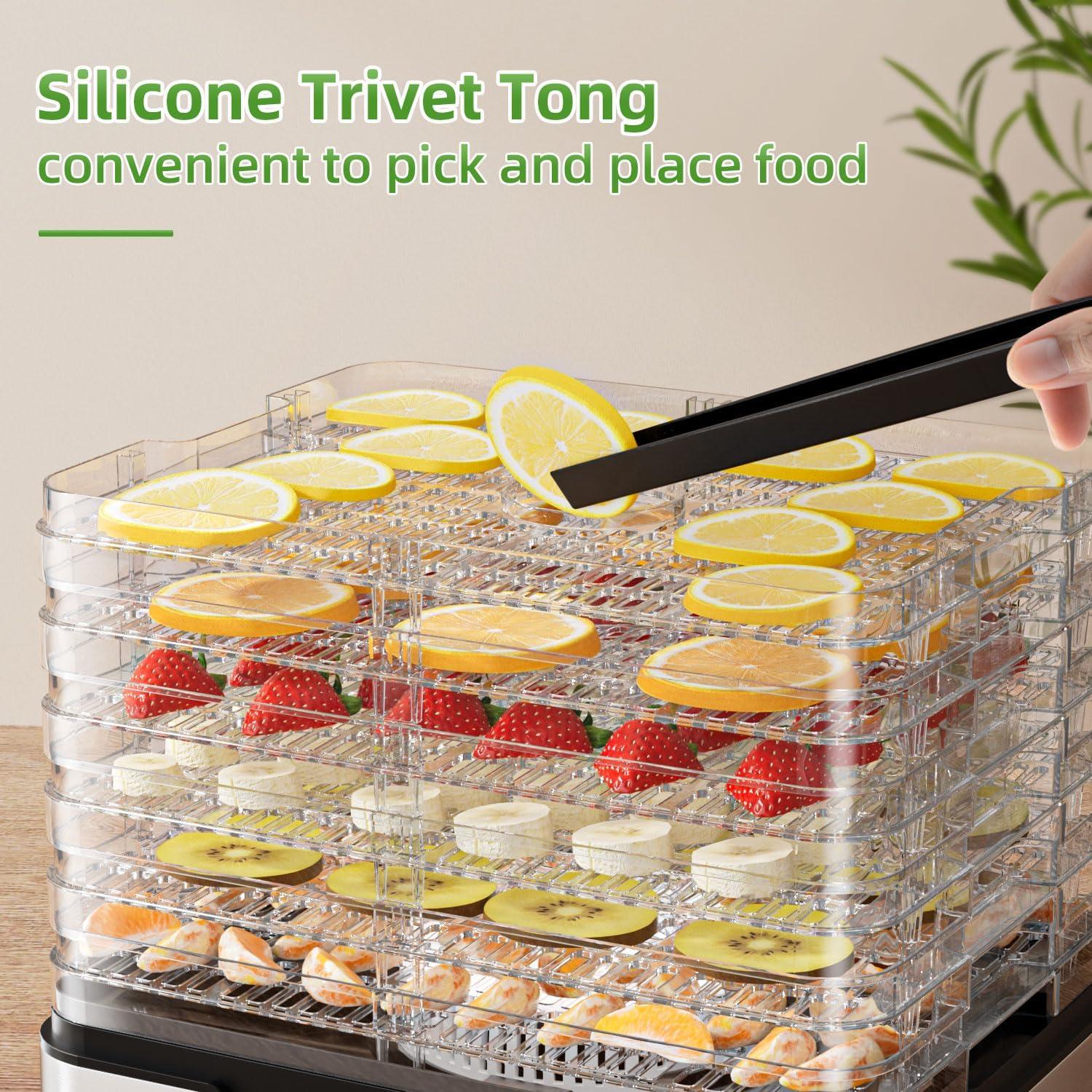 MASTER CRAFT WINDOW AND DOOR Food Dehydrator Machine Dryer For Jerky: Stainless Steel Dehydrater For Fruit Herb - Digital Food Drier For Meat Beef Dehydration