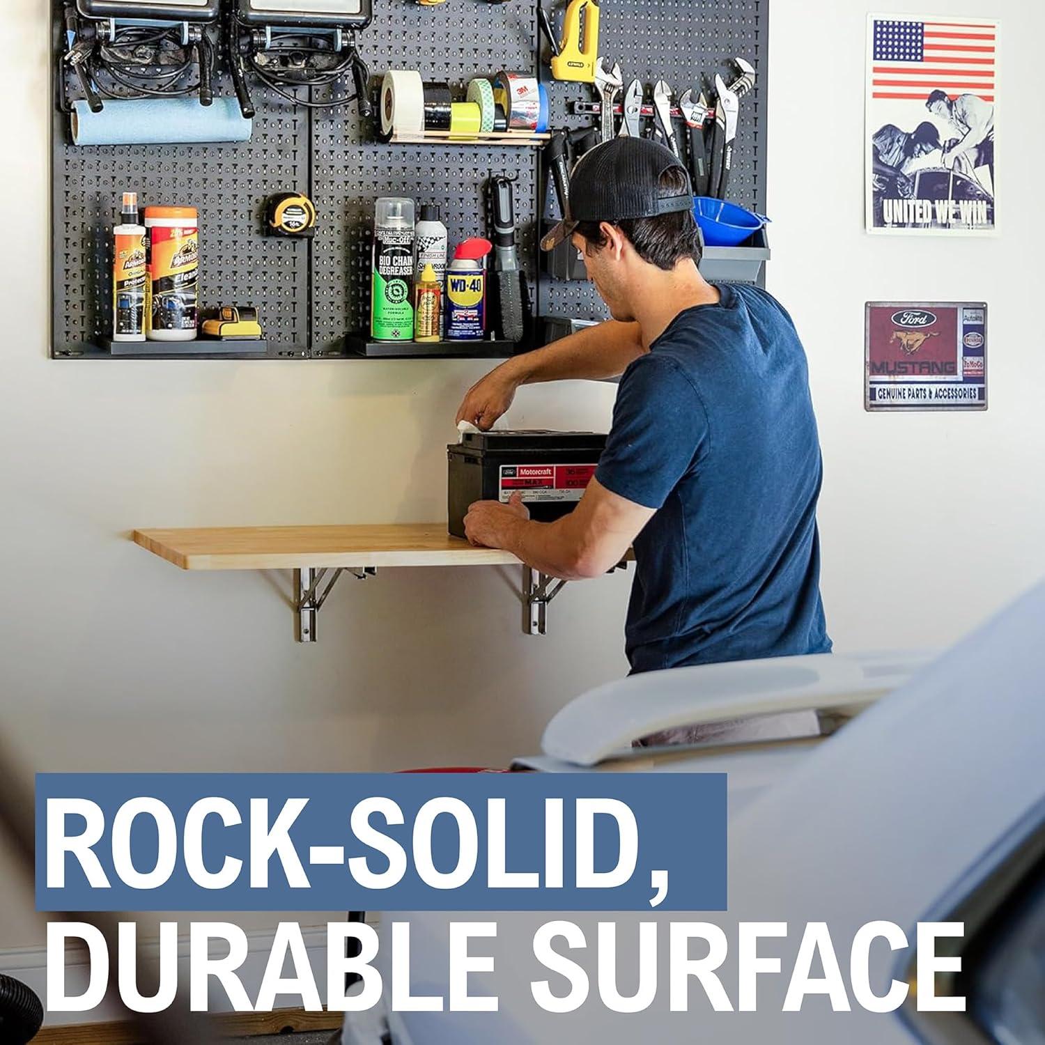 StoreYourBoard Wakefield Workbench | Heavy-Duty Foldable Table