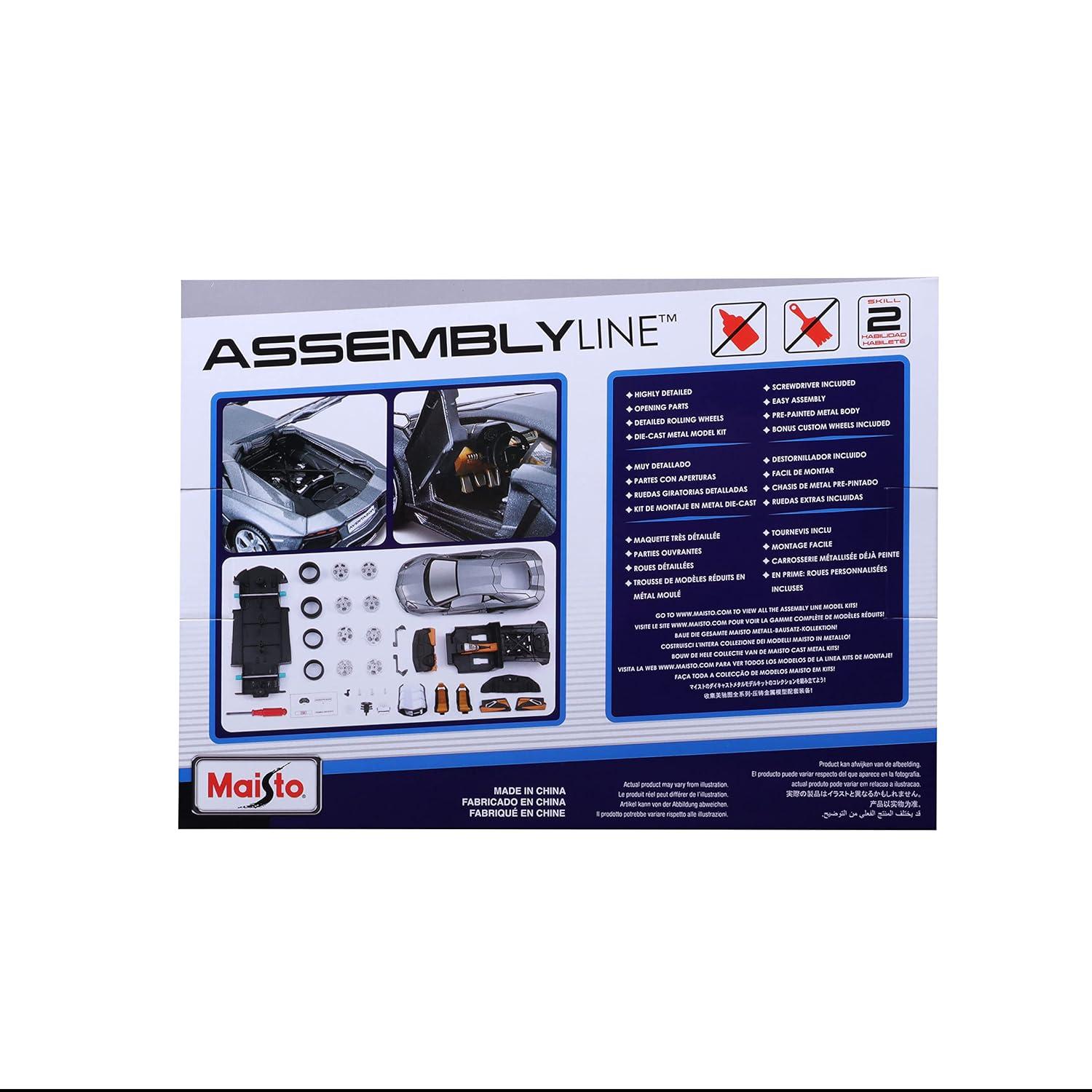 Maisto 1:24 Scale Assembly Line Lamborghini Aventador LP 700-4 Model Kit