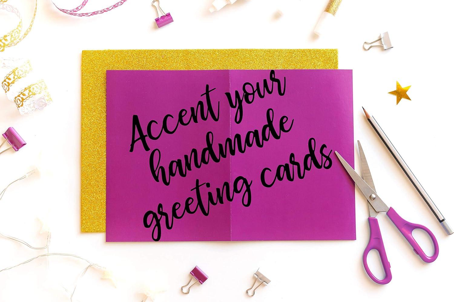 36 Pack Glitter Foam Sheets, 9 x 12 Inch, by Better Office Products, Assorted 12 Colors, for Arts and Crafts, 36 Sheets