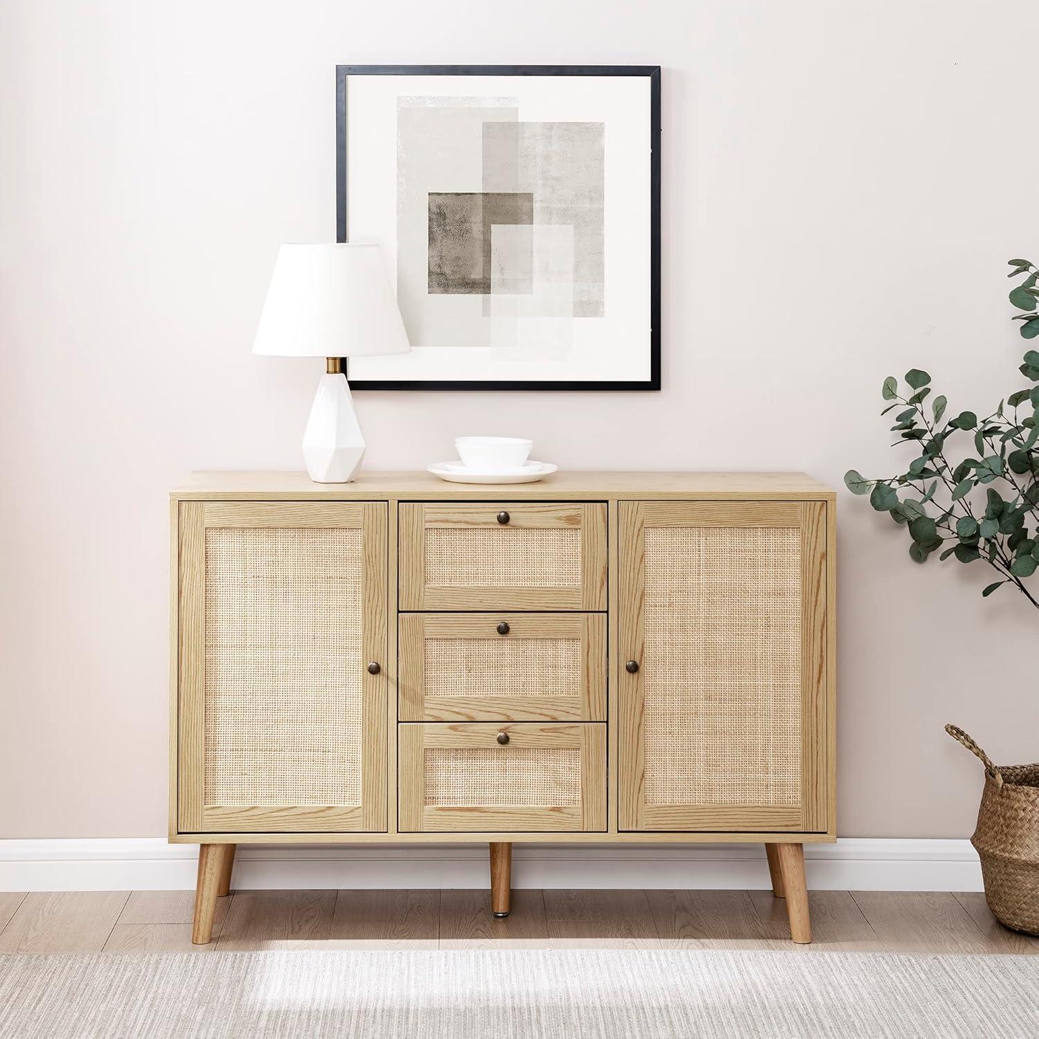 Willa 47.38'' Solid Wood Sideboard