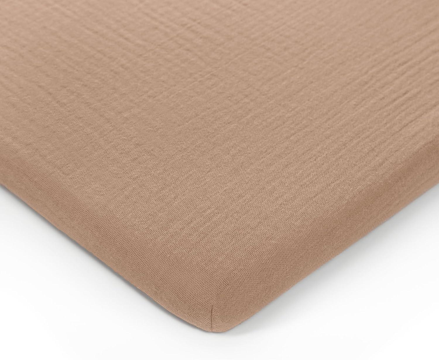 Comfy Cubs Fiited Sheets Cotton Blend Fitted Bassinet Sheet
