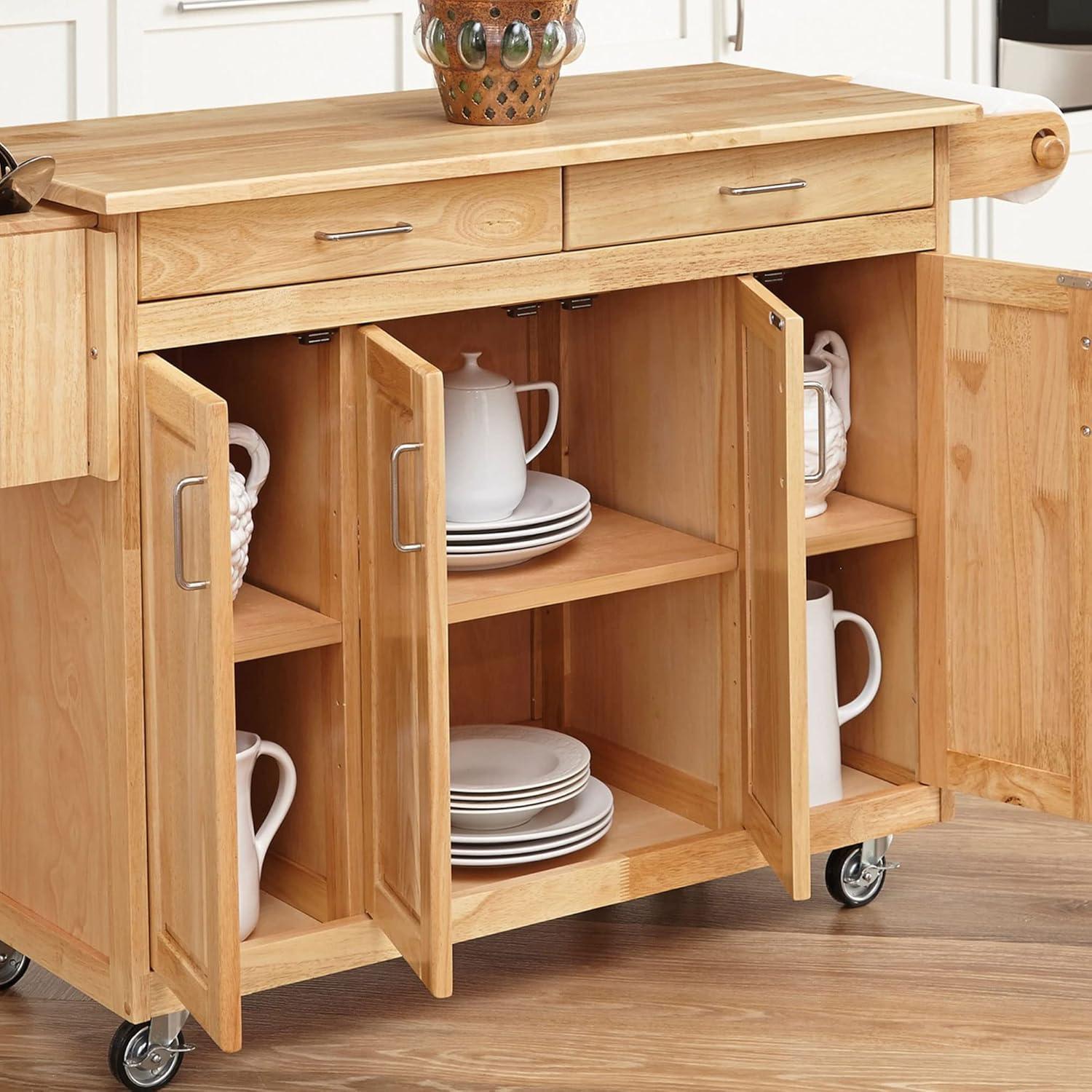 Wood Kitchen Island