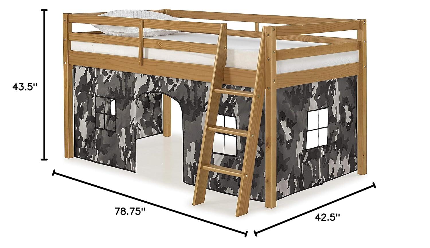 Alaterre Roxy Junior Loft - Cinnamon with Gray Camouflage Bottom Tent