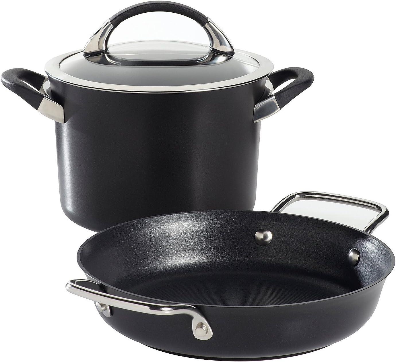 Circulon Symmetry 3-pc. Hard-Anodized Nonstick Cookware Set