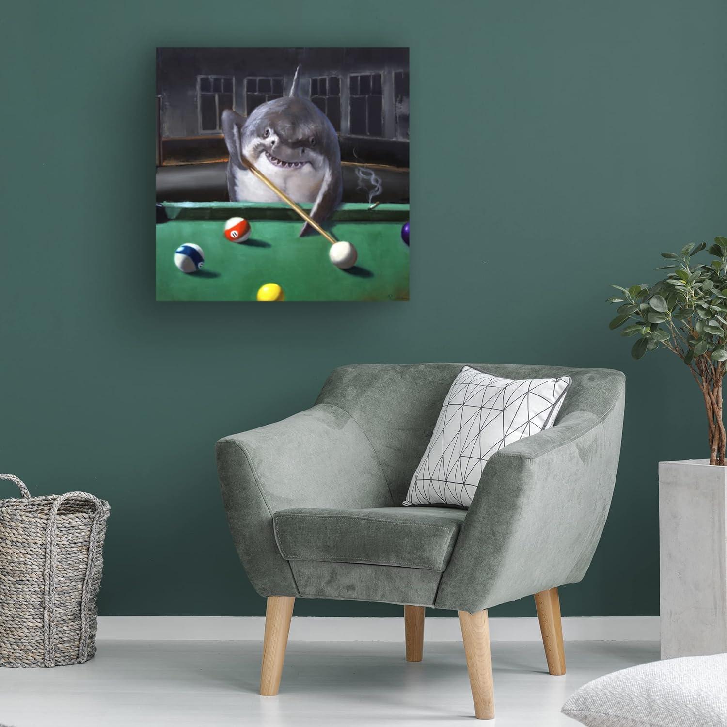Trinx " Pool Shark " by Lucia Heffernan Painting Print