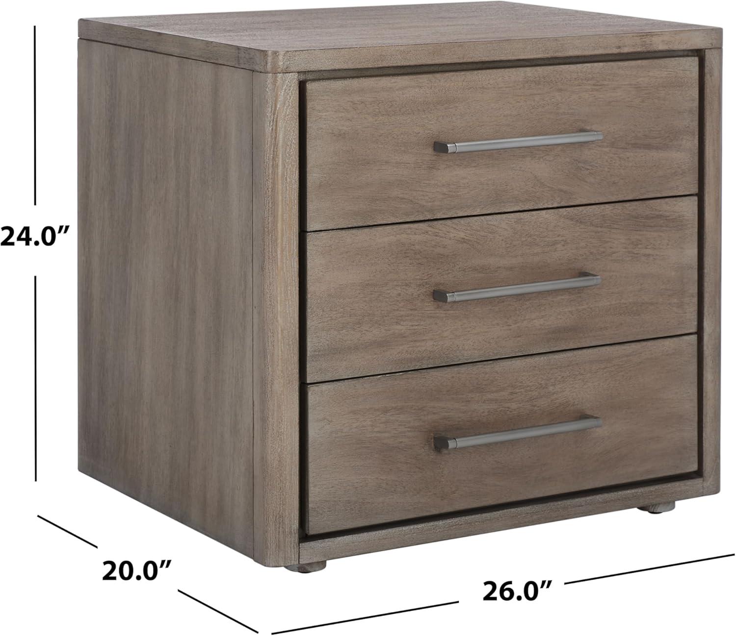 Atherton 3 - Drawer Nightstand