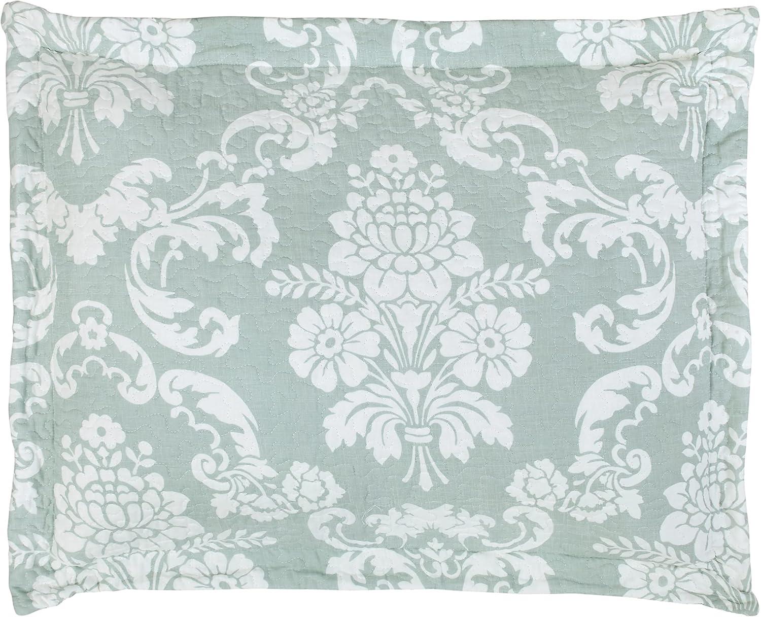 Laura Ashley Celina Patchwork Laura Ashley Reversible Cotton Quilt Set
