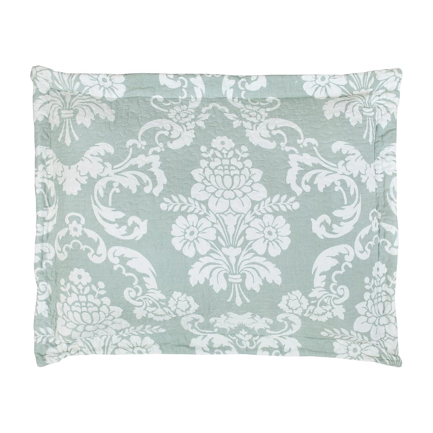Laura Ashley Celina Patchwork Laura Ashley Reversible Cotton Quilt Set