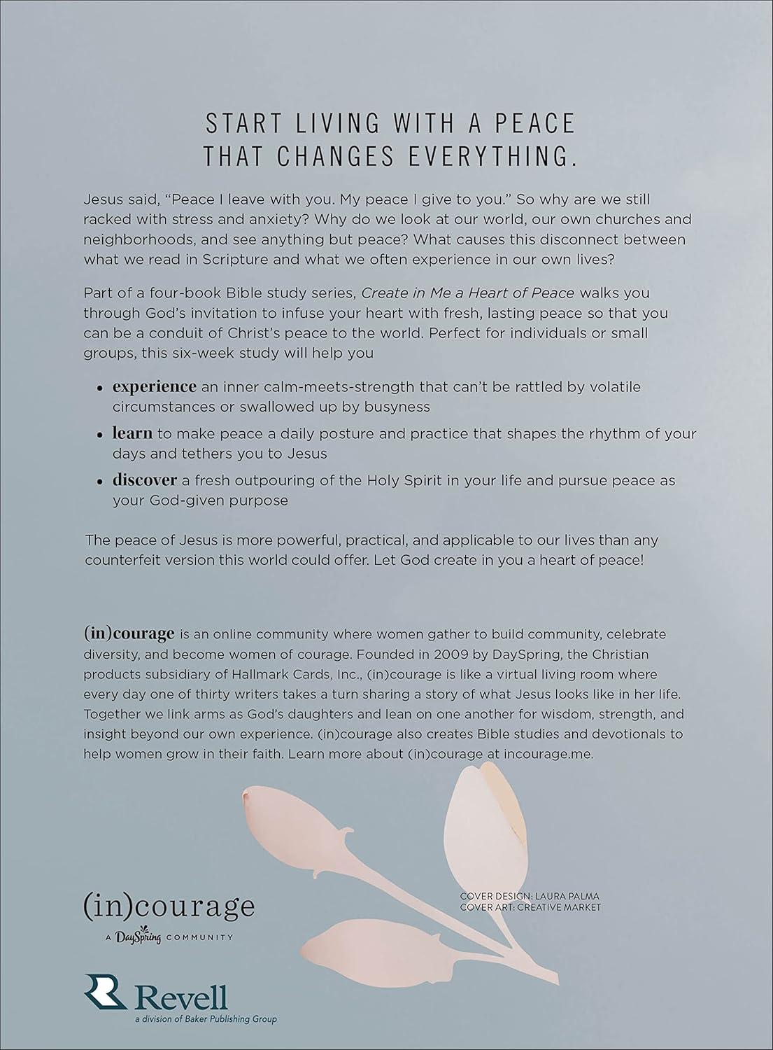 Create in Me a Heart of Peace - (Paperback)