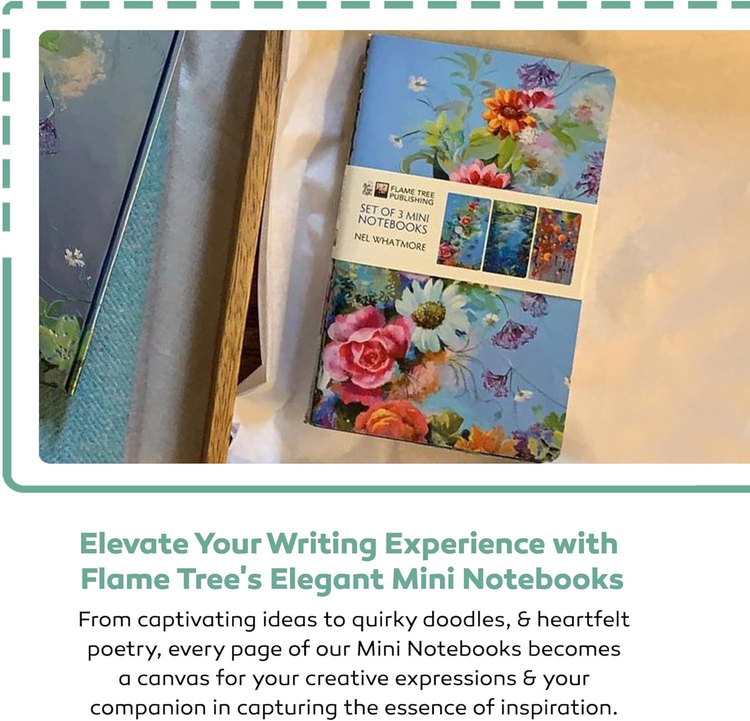 Mini Notebook Collections Claude Monet Set of 3 Mini Notebooks, (Hardcover)