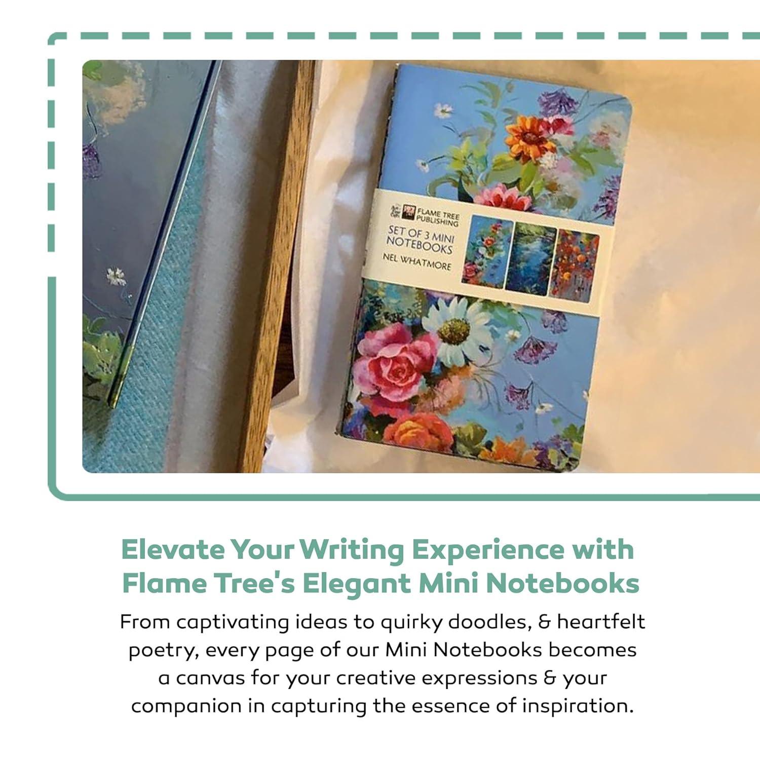 Mini Notebook Collections Claude Monet Set of 3 Mini Notebooks, (Hardcover)