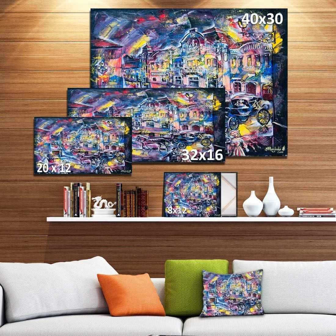 Deep Colors - Abstract Canvas Art Print