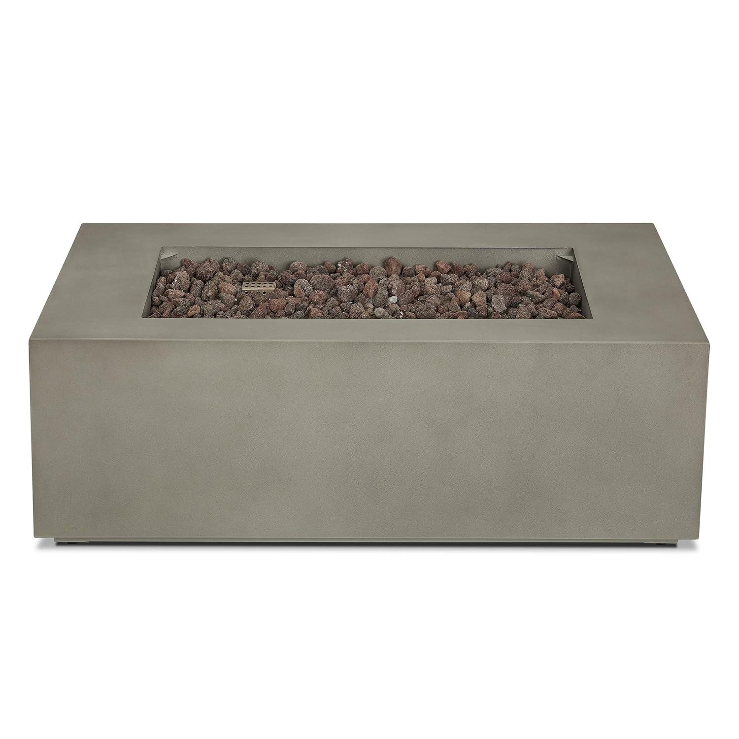 AEGEAN Propane / Natural Gas Outdoor Fire Pit Table