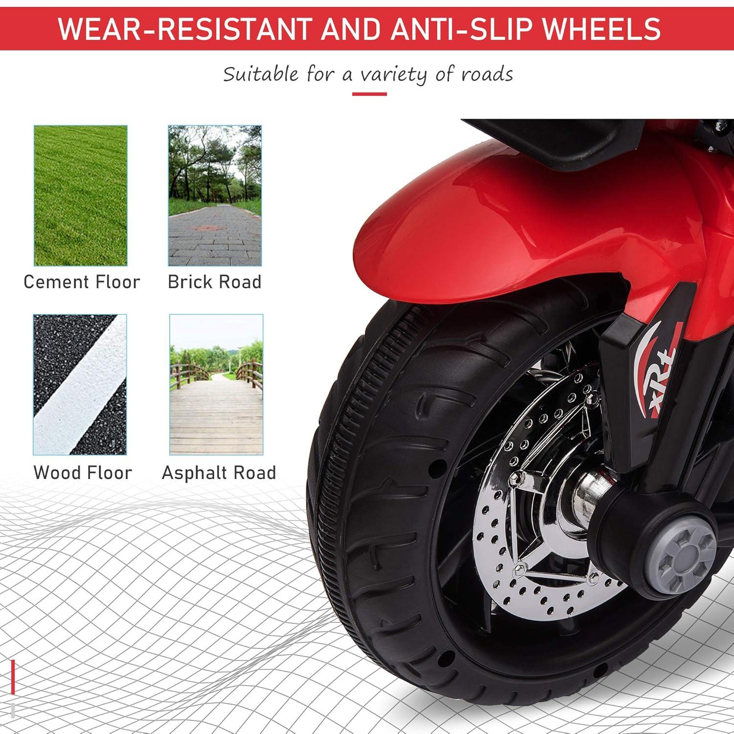 Aosom Aosom 6 Volt 1 Seater Motorcycles Battery Powered Ride On