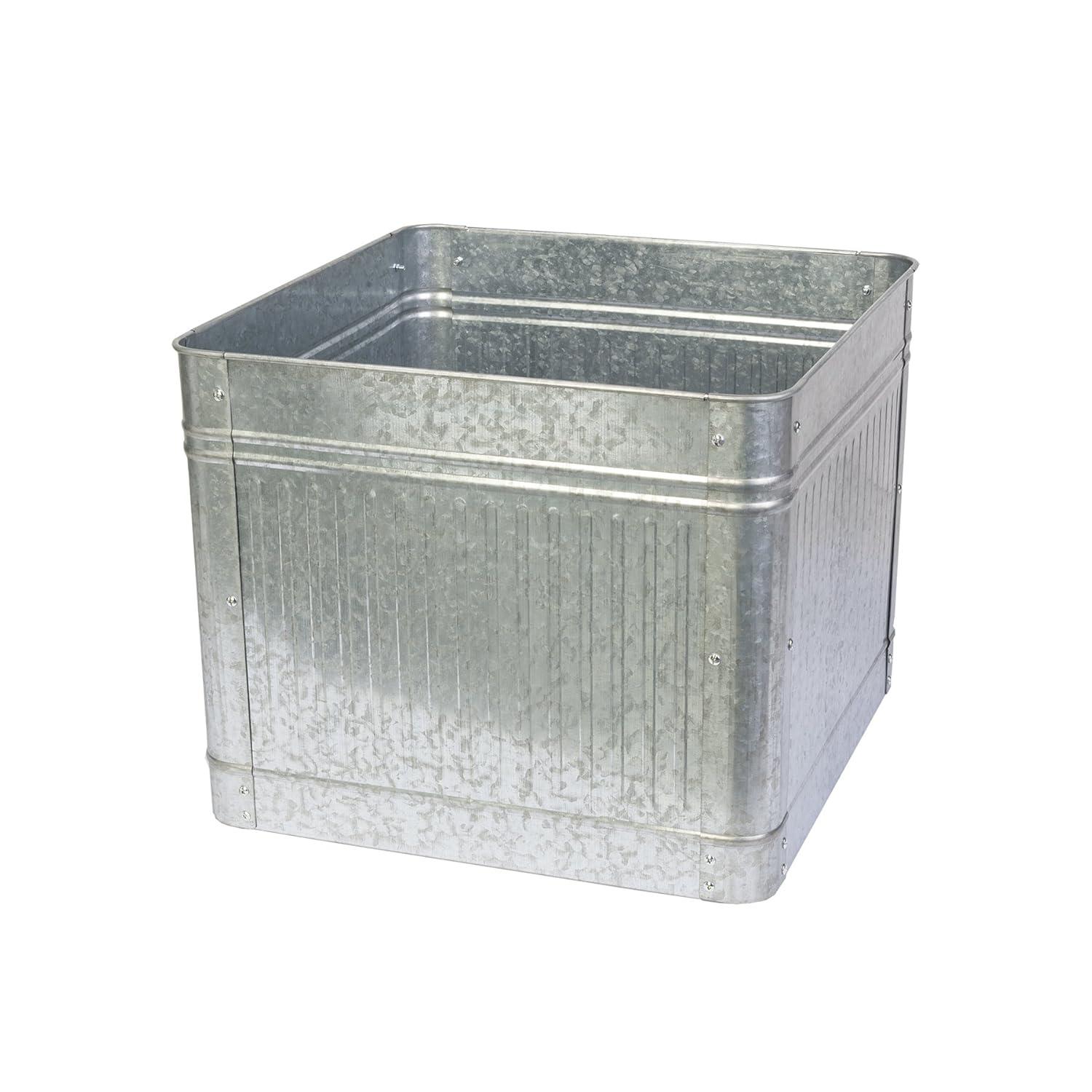 Wension Vintage Square Raised Garden Bed Planter