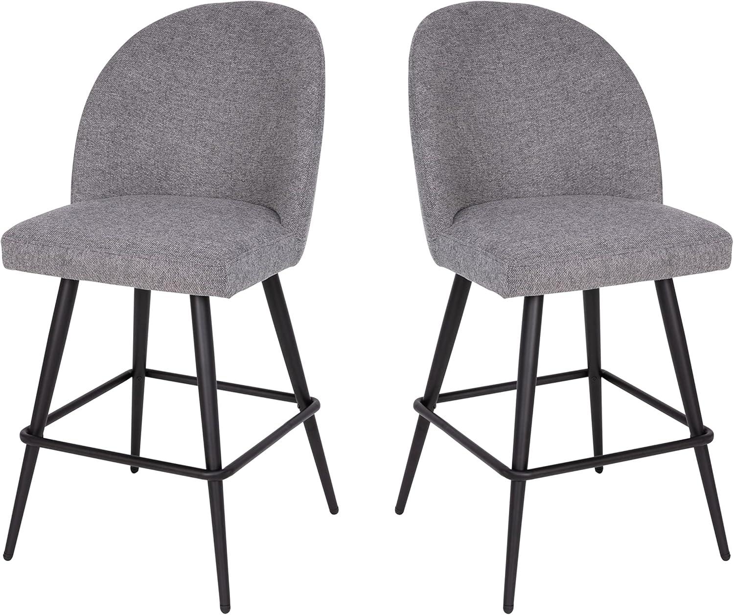 Taylor & Logan 2pk Alita Counter Height Barstools