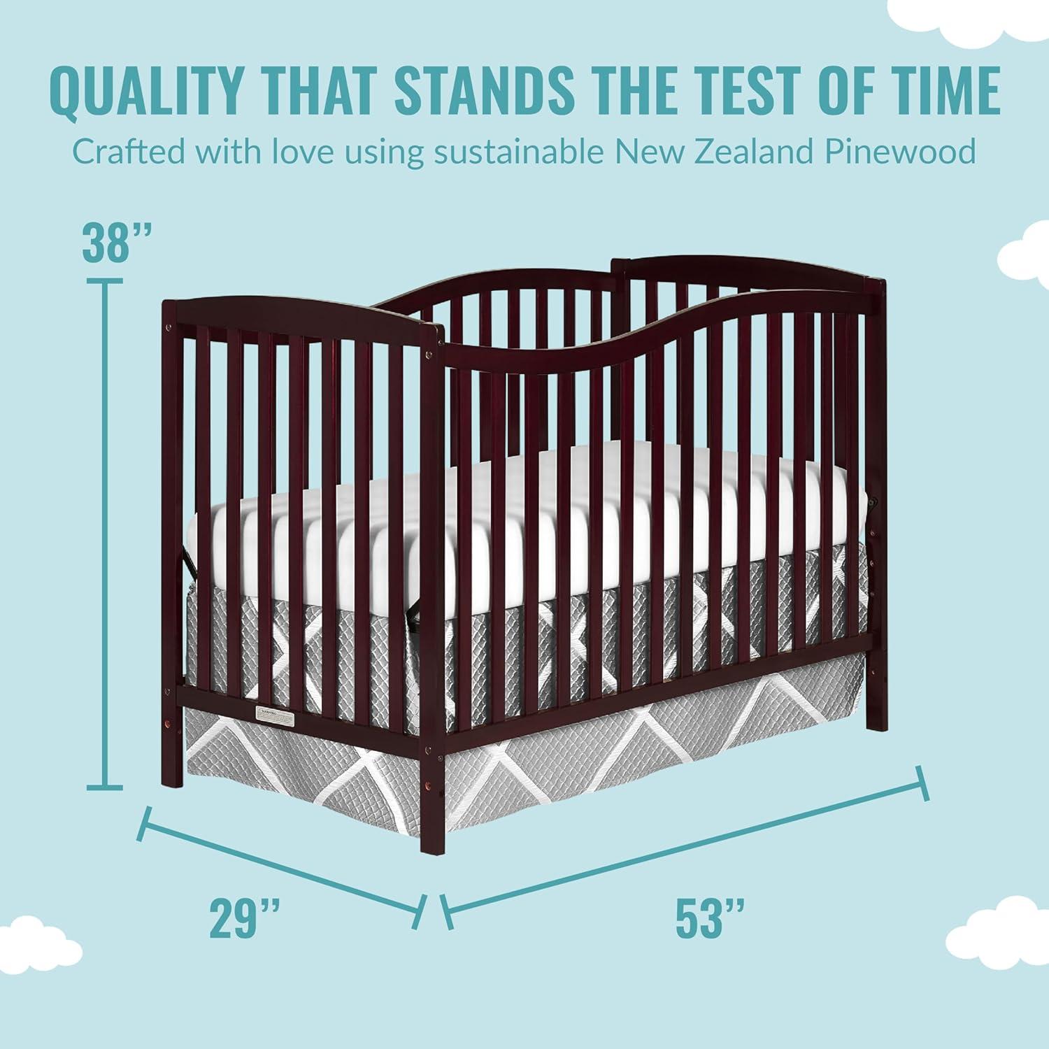 Dream On Me Chelsea 5-in-1 Convertible Crib