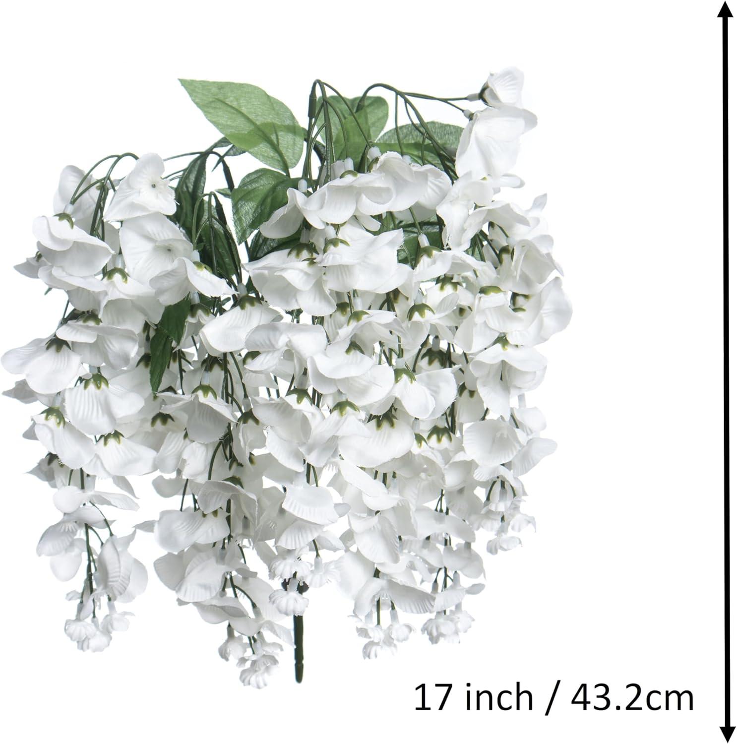 17" Water Resistant Wisteria Bush by Ashland® - Spring Floral and Greenery