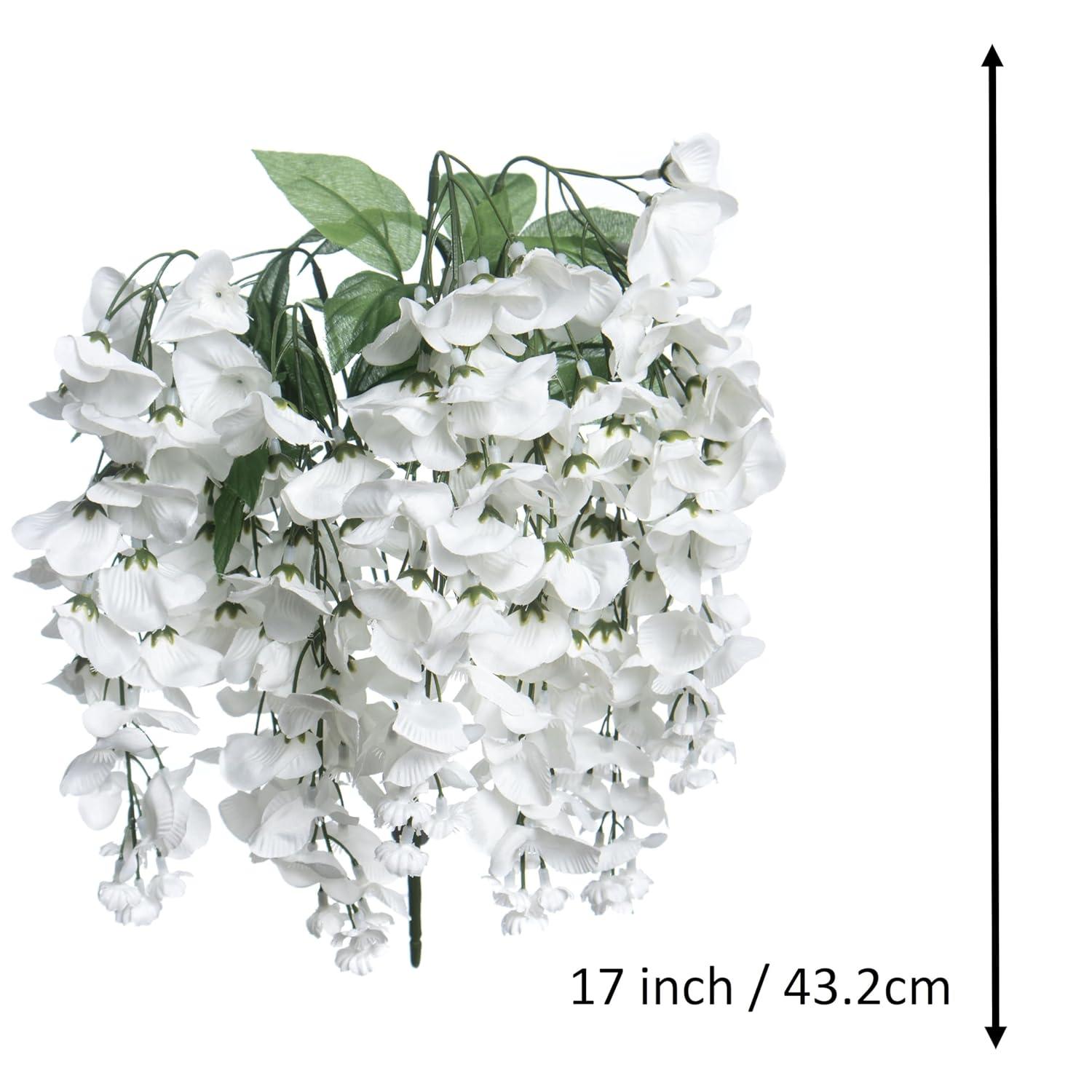 17" Water Resistant Wisteria Bush by Ashland® - Spring Floral and Greenery