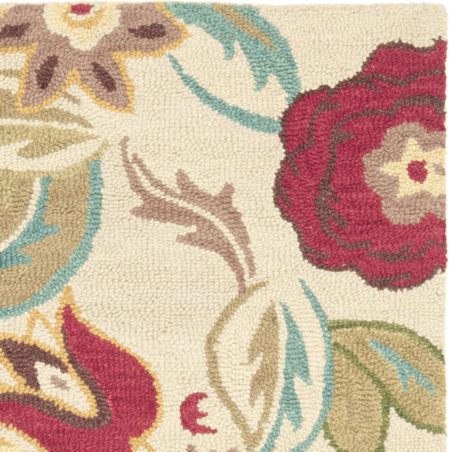 Blossom BLM671 Hand Hooked Area Rug  - Safavieh