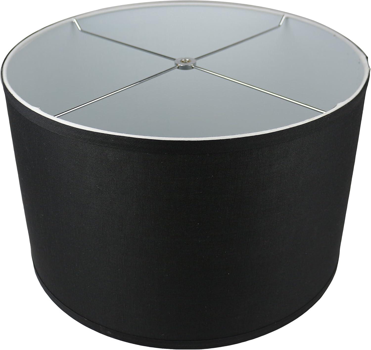 Winston Porter 10'' H x 16'' W Linen Drum Lamp Shade