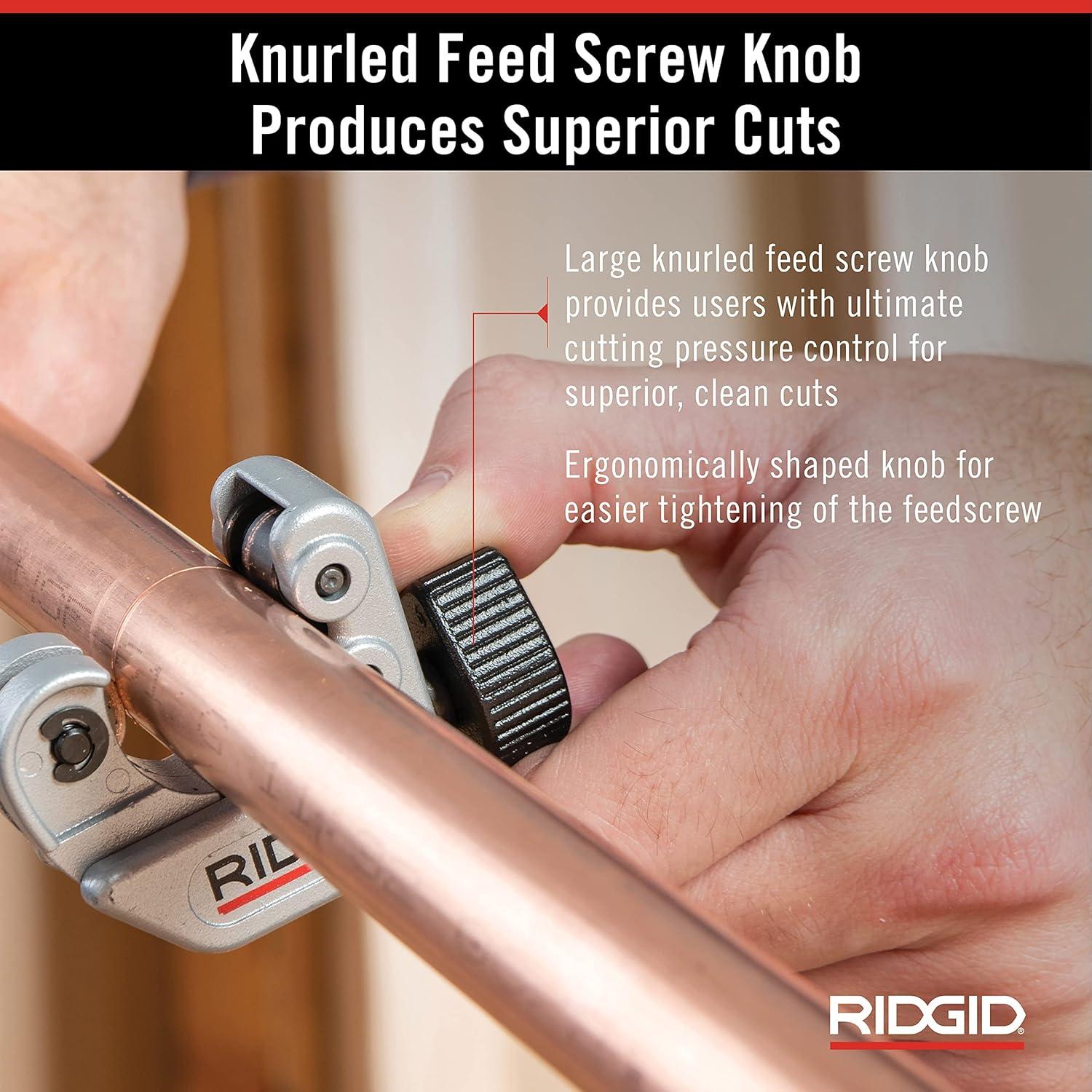 Ridgid 40617 Close Quarter Tubing Cutter 1/4" To 1-1/8"