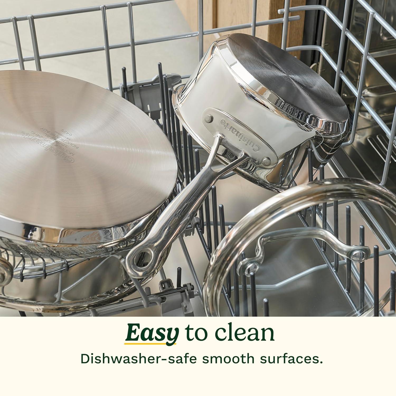 Cuisinart ® Chef's Classic™ 11-Piece Stainless Steel Cookware Set