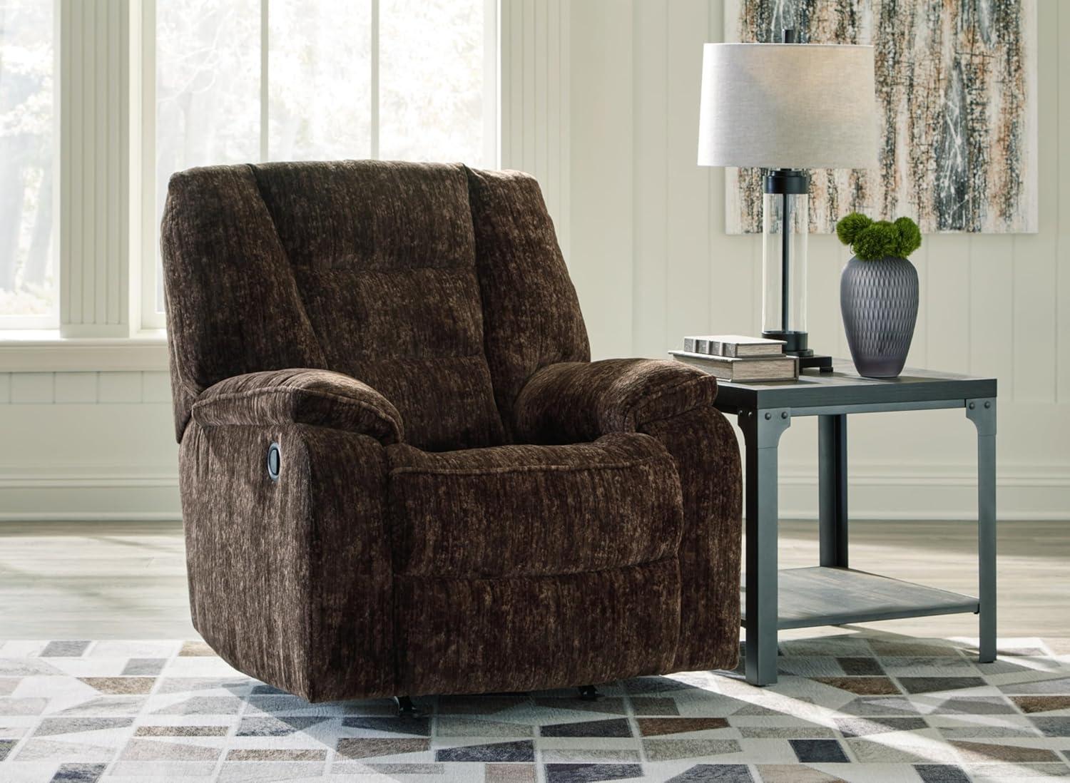 Ashley Furniture Soundwave Chocolate Recliner