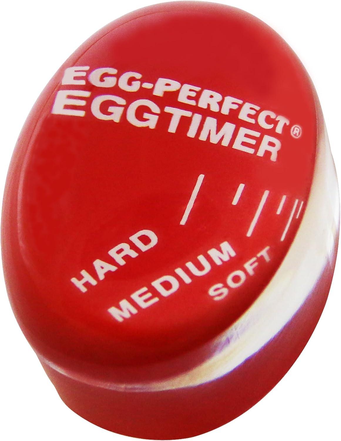 Red Heat-Sensitive Egg Timer for Perfect Boiled Eggs